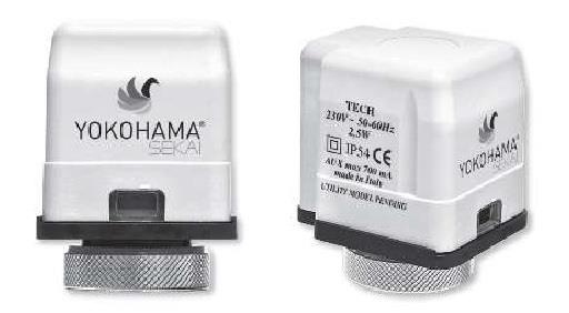 Servomotore elettrotermico per valvola 230 V 4FILI