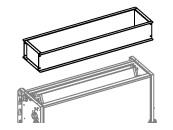 Plenum di mandata dritto per TFEC e TFEE
